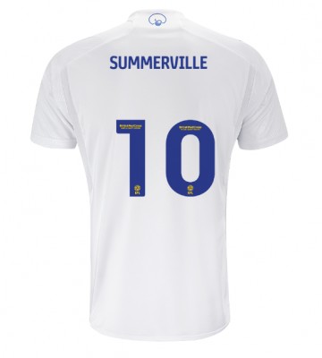 Leeds United Crysencio Summerville #10 Hjemmebanetrøje 2023-24 Kort ærmer